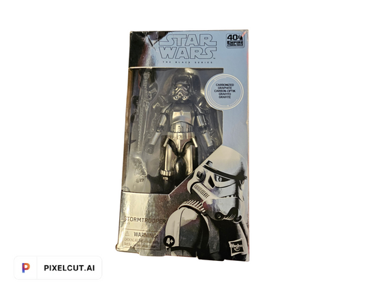 Star Wars the Black Series Stormtrooper (carbonized)