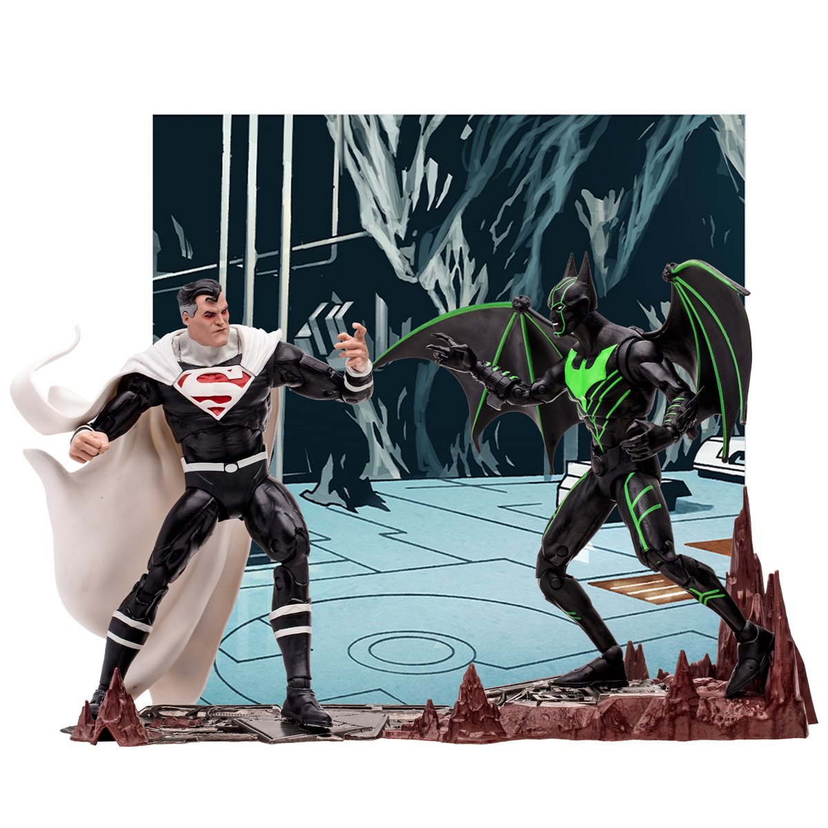 DC Multiverse Batman Beyond vs. Justice Lord Superman 7-Inch Scale Action Figure 2-Pack