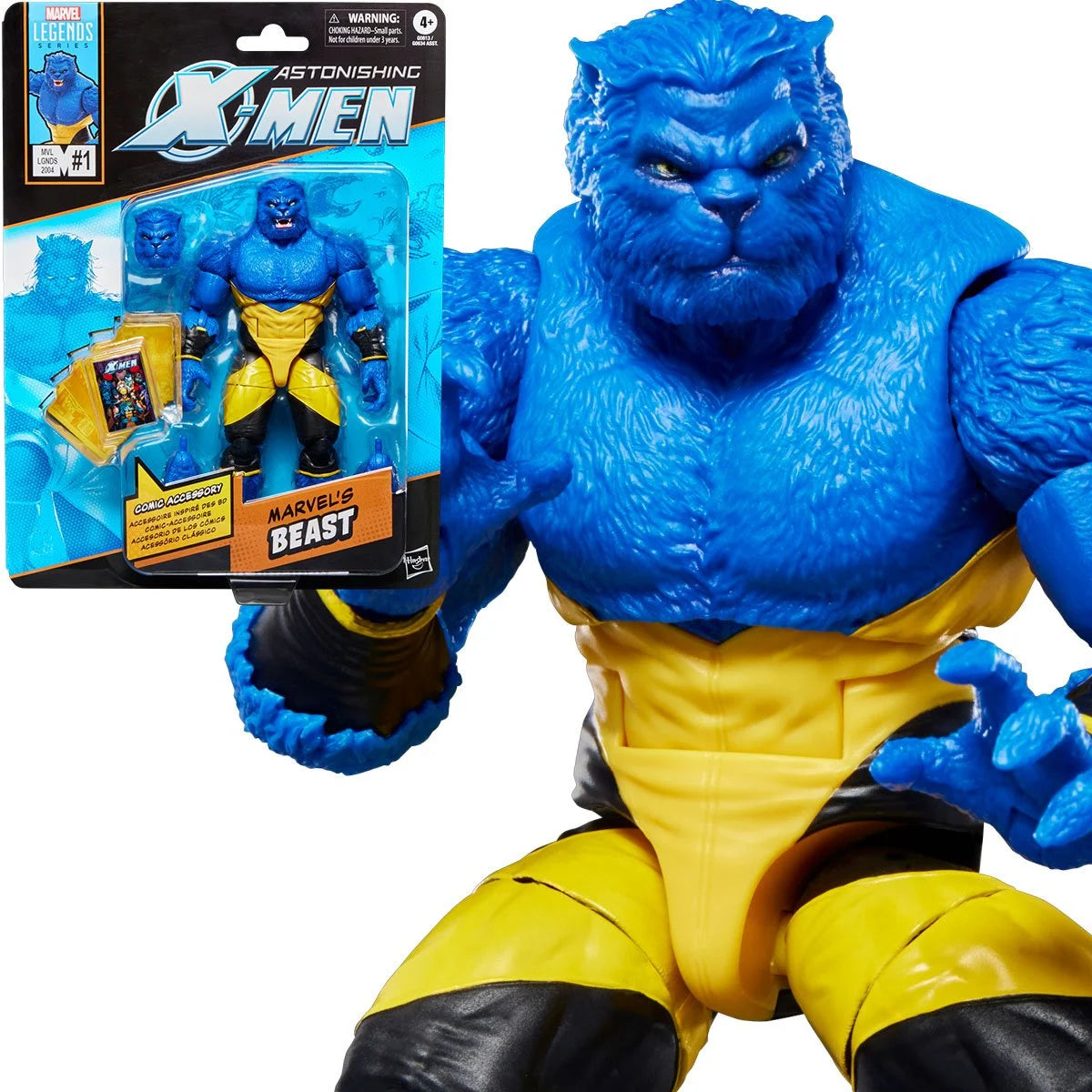 Astonishing X-Men Marvel Legends Series Beast 6-Inch Action Figure