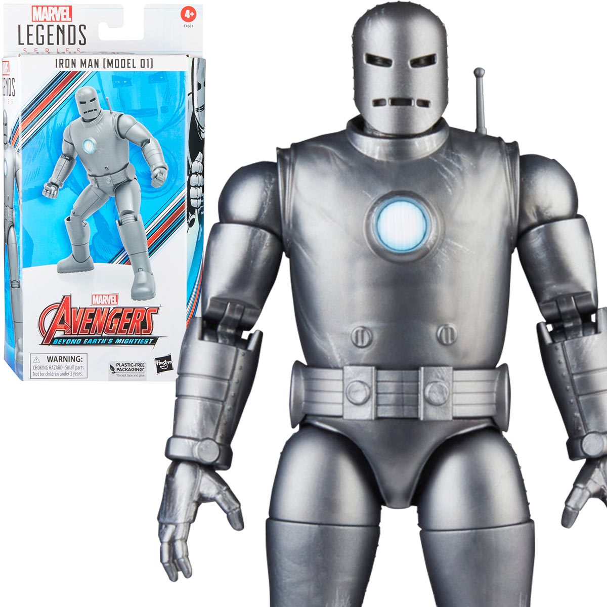 Avengers 60th Anniversary Marvel Legends Series Iron Man (Model 01) 6-Inch Action Figure