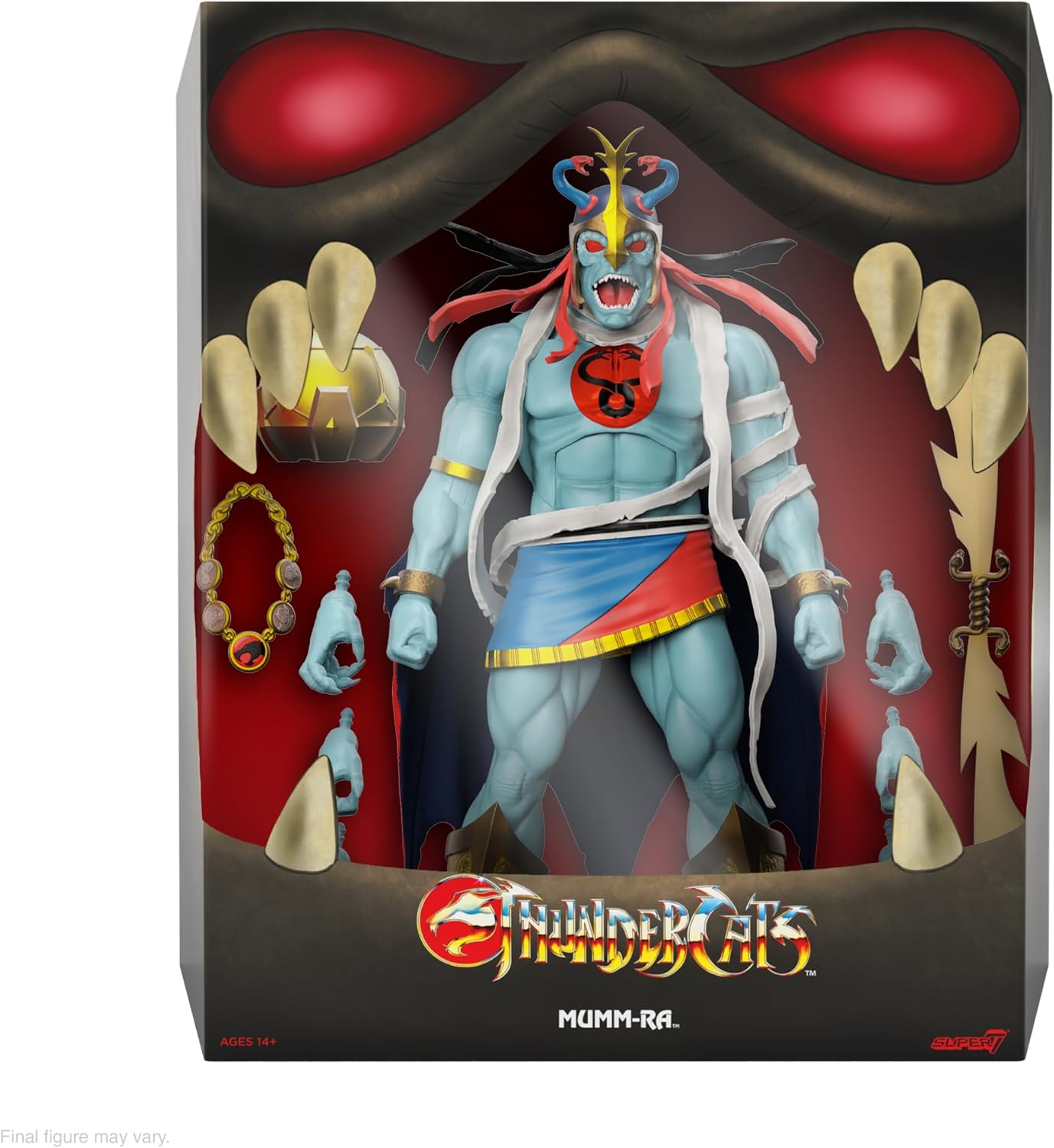 S7 ULTIMATES! Figures - ThunderCats - Mumm-Ra (LED Eyes)