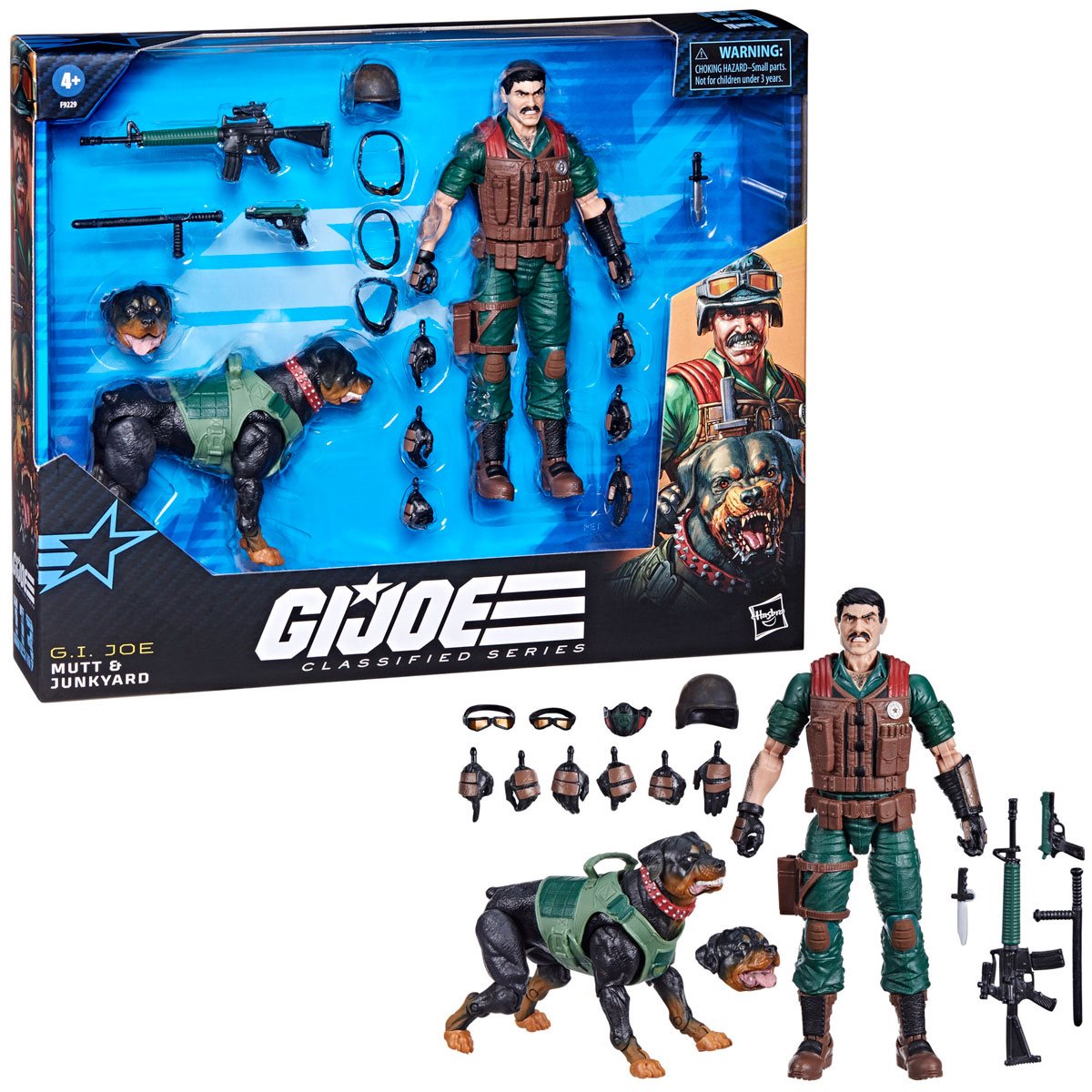 G.I. Joe Classified Series Deluxe Mutt and Junkyard 6-Inch Action Figure