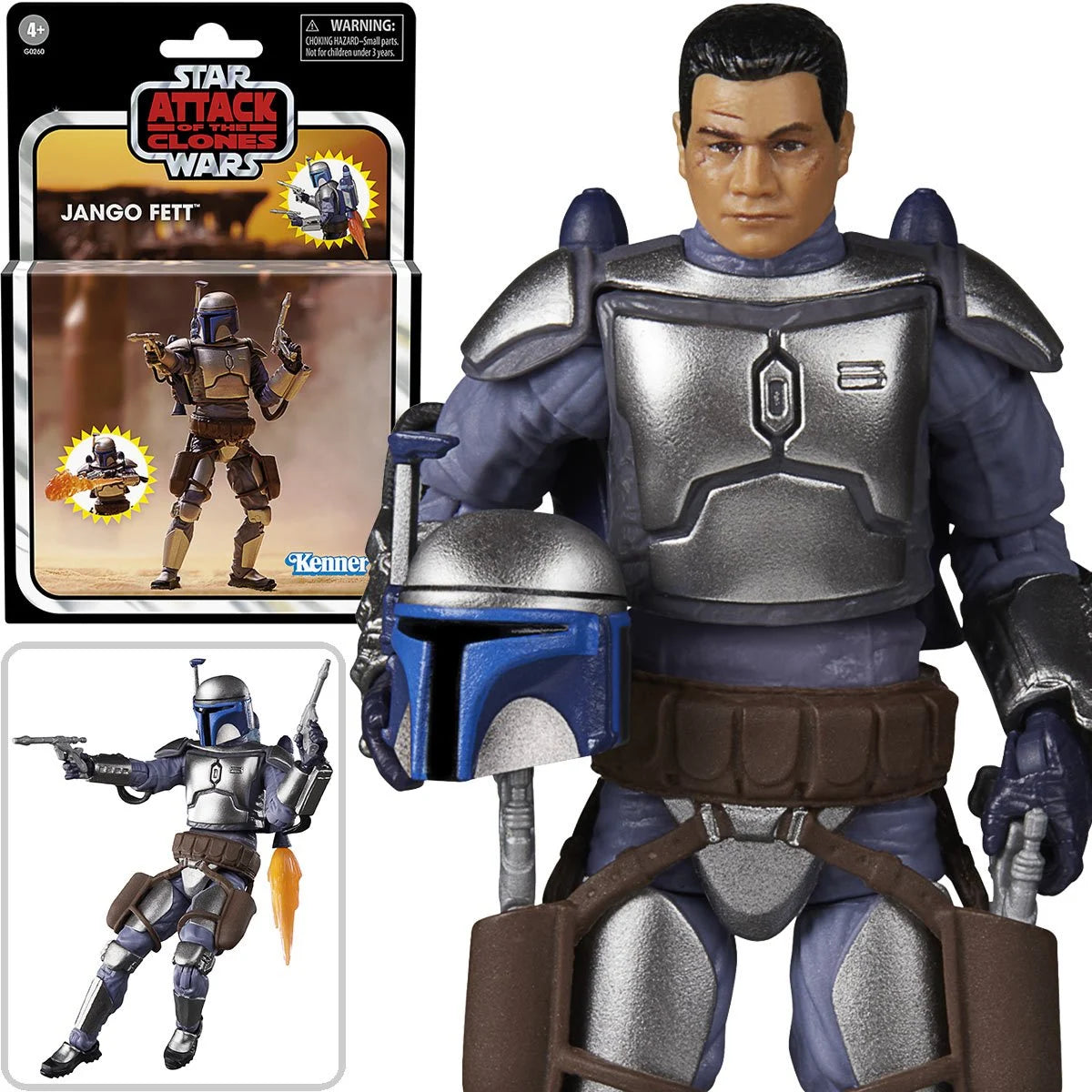 Star Wars The Vintage Collection Jango Fett 3 3/4-Inch Deluxe Action Figure