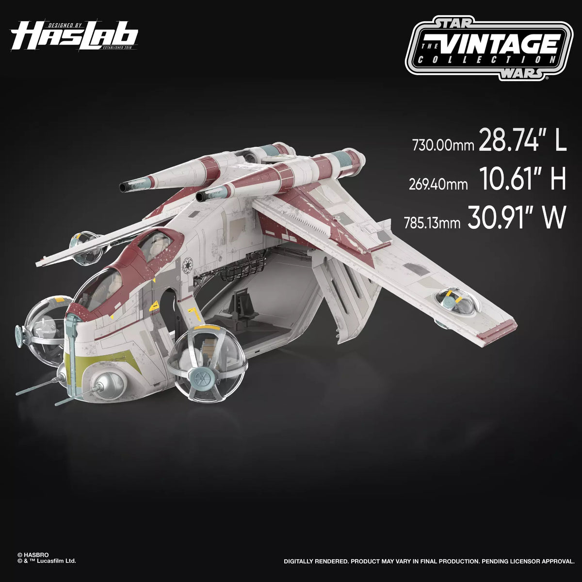Haslab: Star Wars The Vintage Collection LAAT/i Gunship