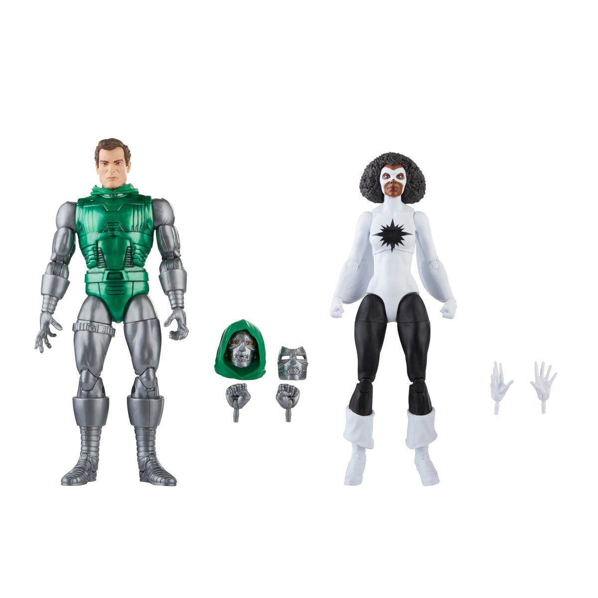 Avengers 60th Anniversary Marvel Legends Captain Marvel vs. Doctor Doom