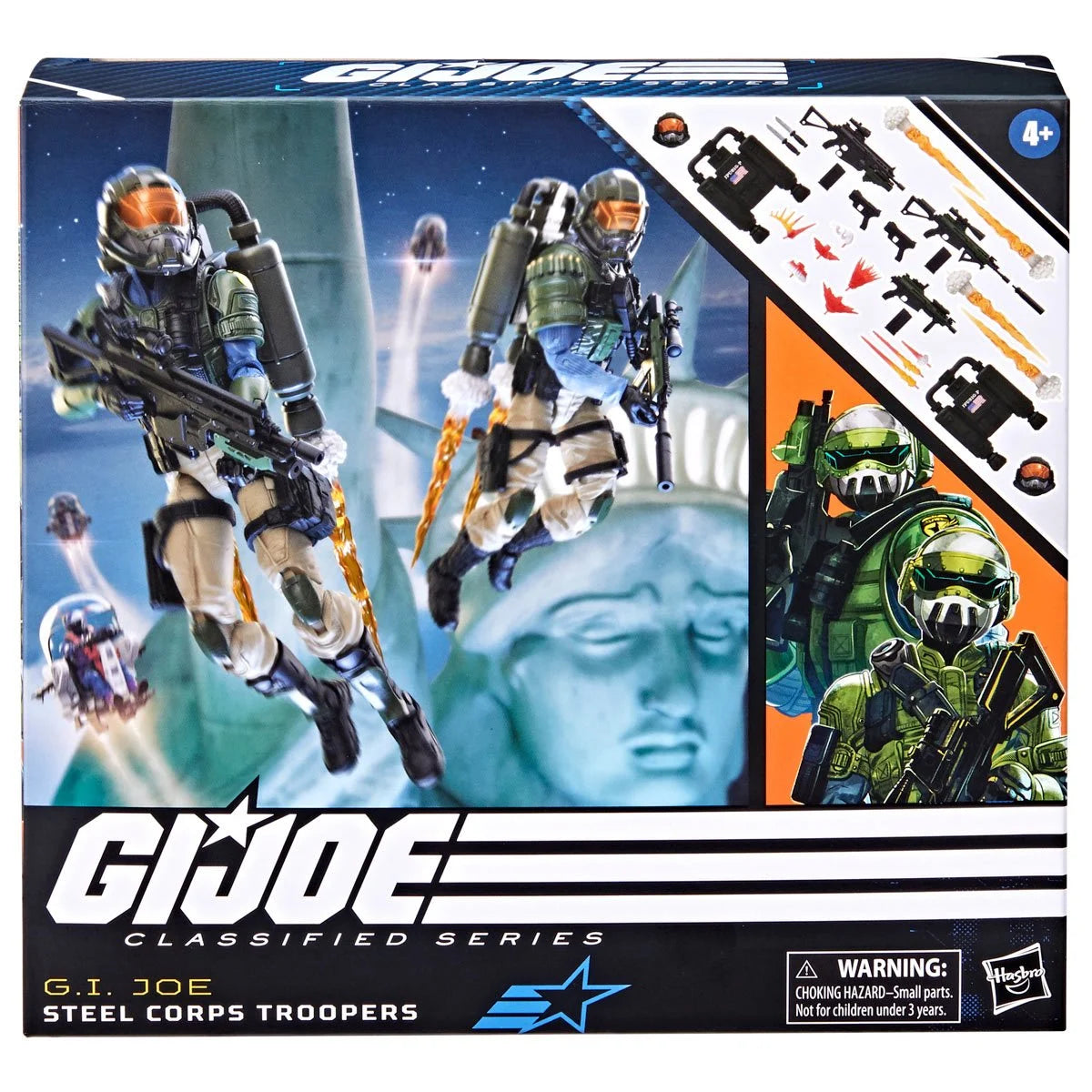 G.I. Joe Classified Series Steel Corps Troopers 6-Inch Action Figure 2-Pack