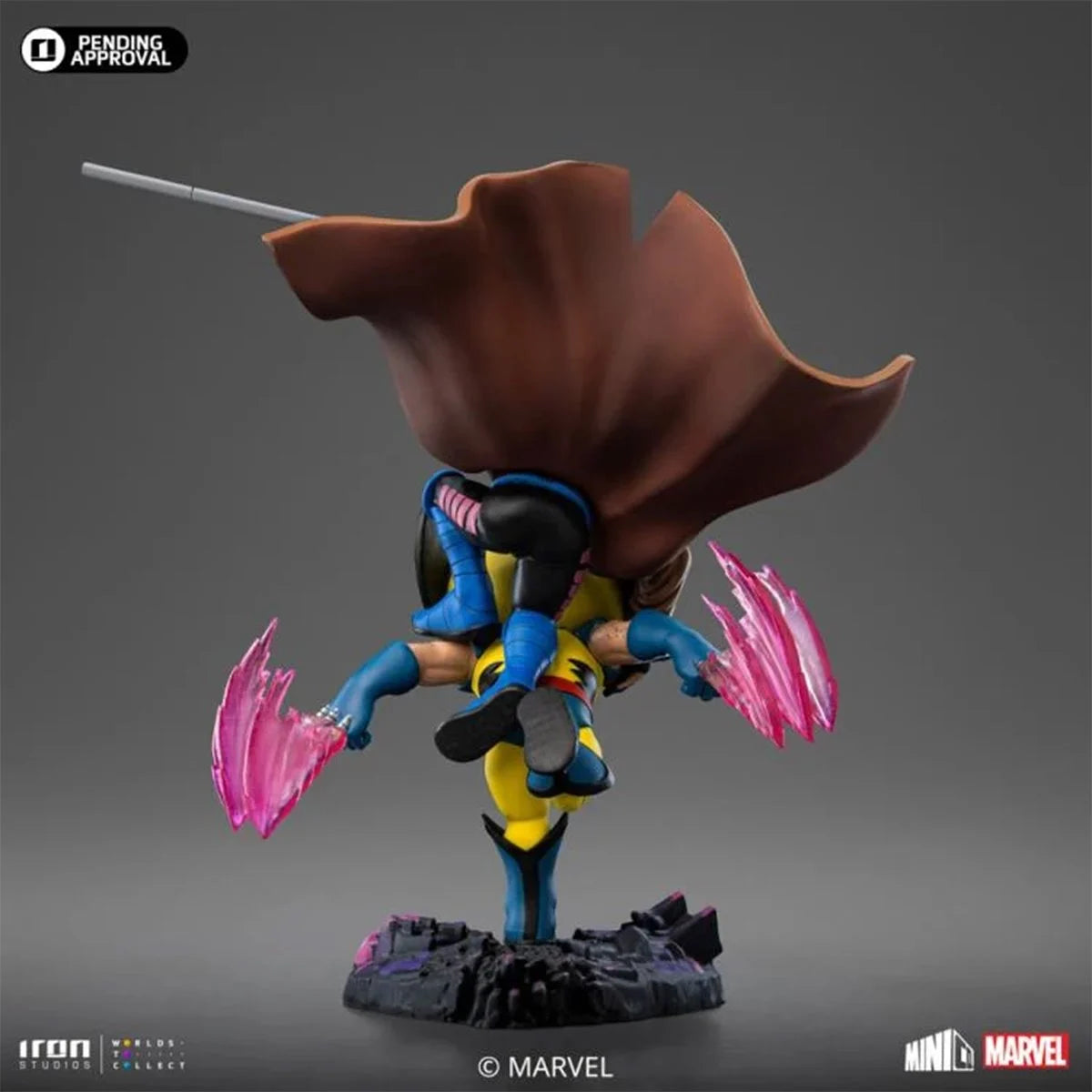 X-Men '97 Wolverine and Gambit MiniCo Vinyl Figure