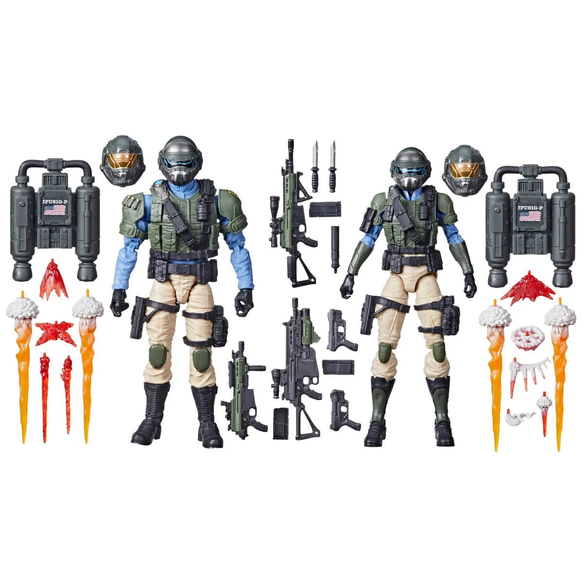 G.I. Joe Classified Series Steel Corps Troopers 6-Inch Action Figure 2-Pack