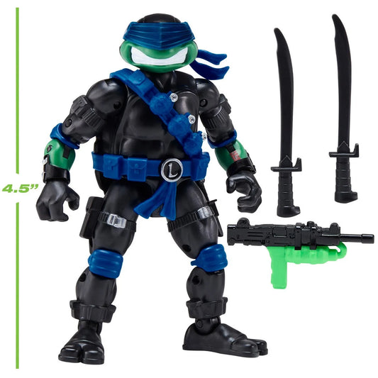 Teenage Mutant Ninja Turtles x G.I. Joe Leonardo x Snake Eyes Action Figure