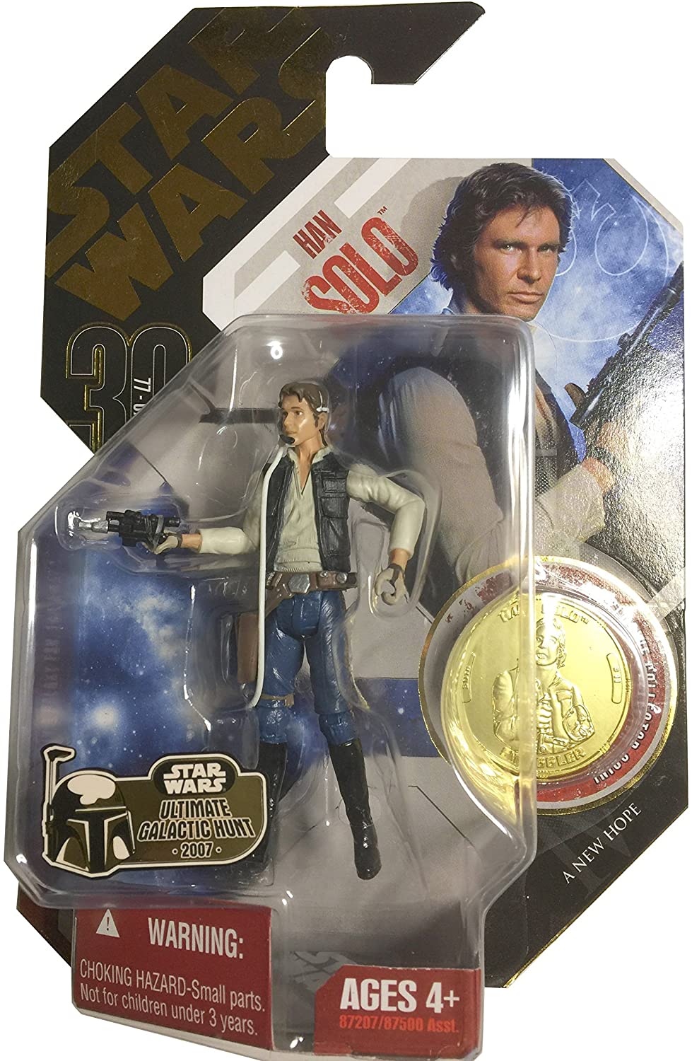 Star Wars 30th Anniversary Han Solo (Gold Coin)