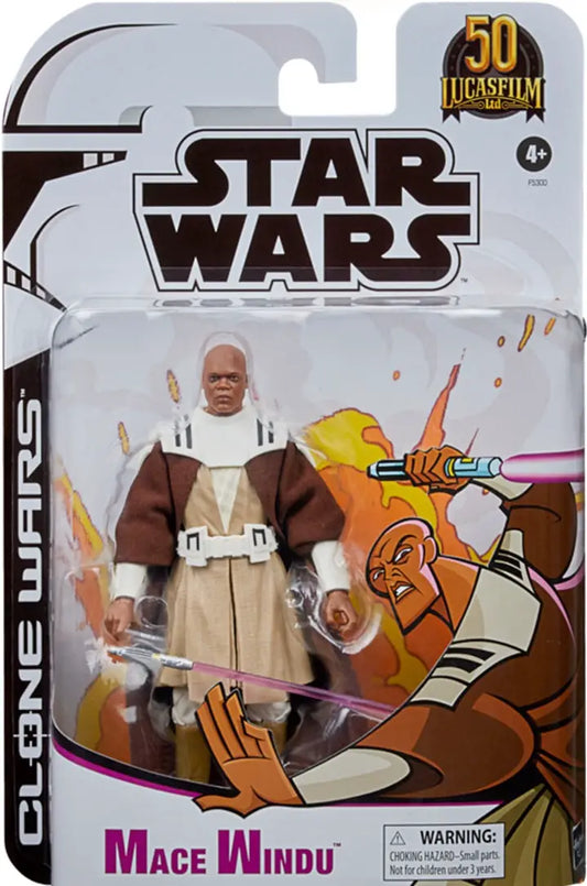 Star Wars the Black Series Mace Windu Clone Wars