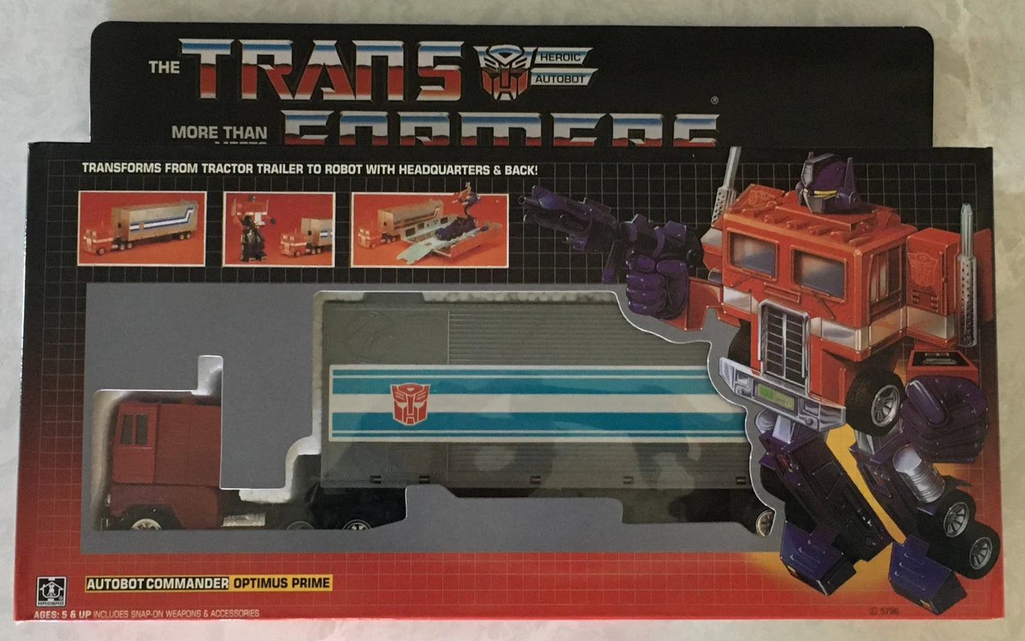 Optimus Prime G1 Re-Issue