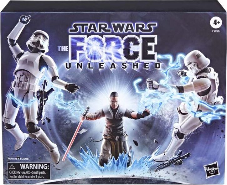 Star Wars The Force Unleashed Starkiller Stormtroopers Black Series Hasbro SDCC
