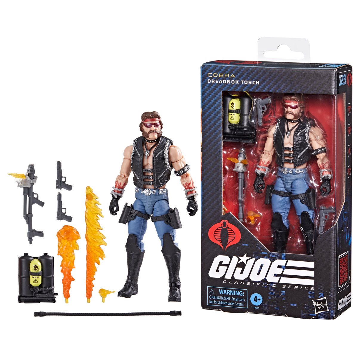 G.I. Joe Classified Series Dreadnok Torch 6-Inch Action Figure