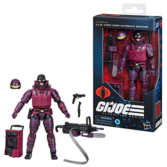 G.I. Joe Classified Series S.A.W. Viper 6-Inch Action Figure