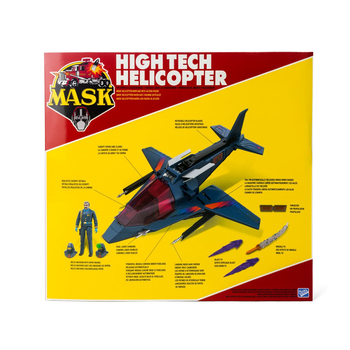 M.A.S.K. High Tech Helicopter Vehicle