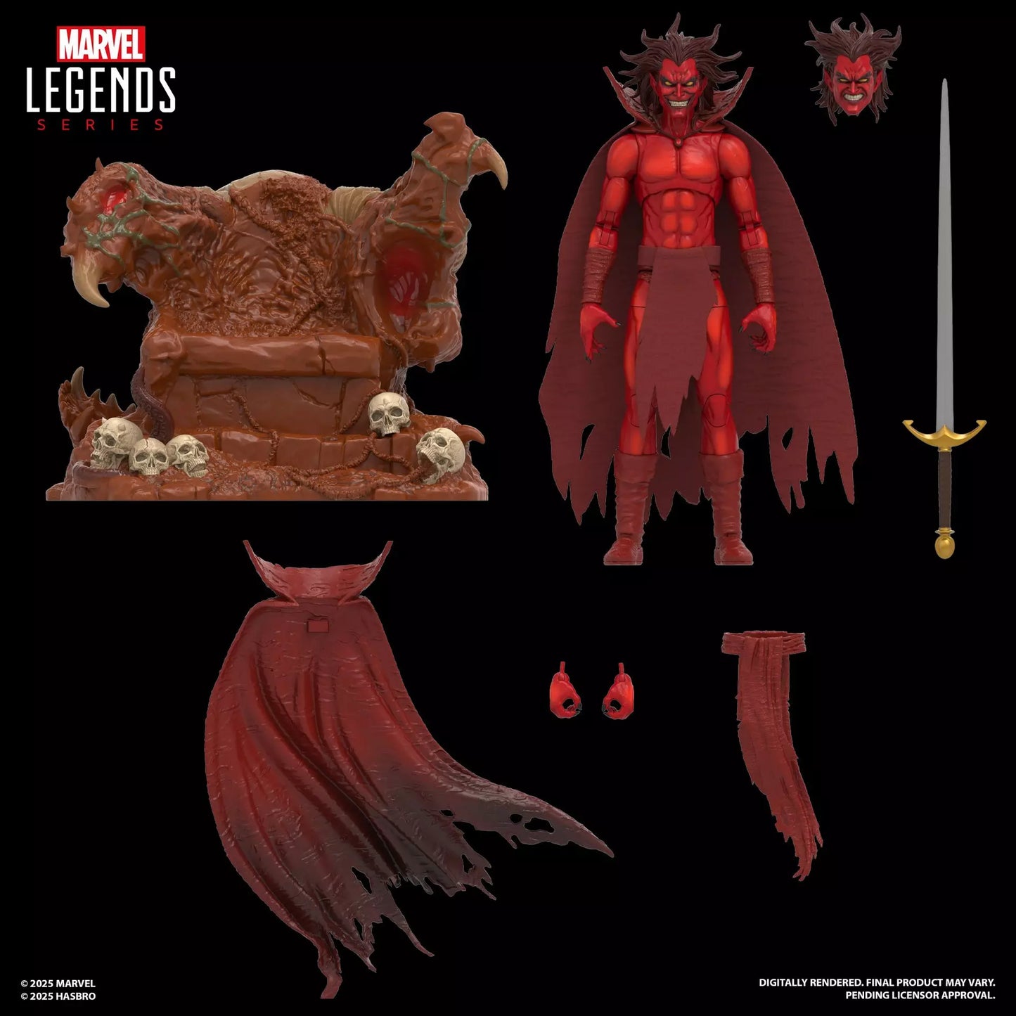 Mephisto with Infernal Throne