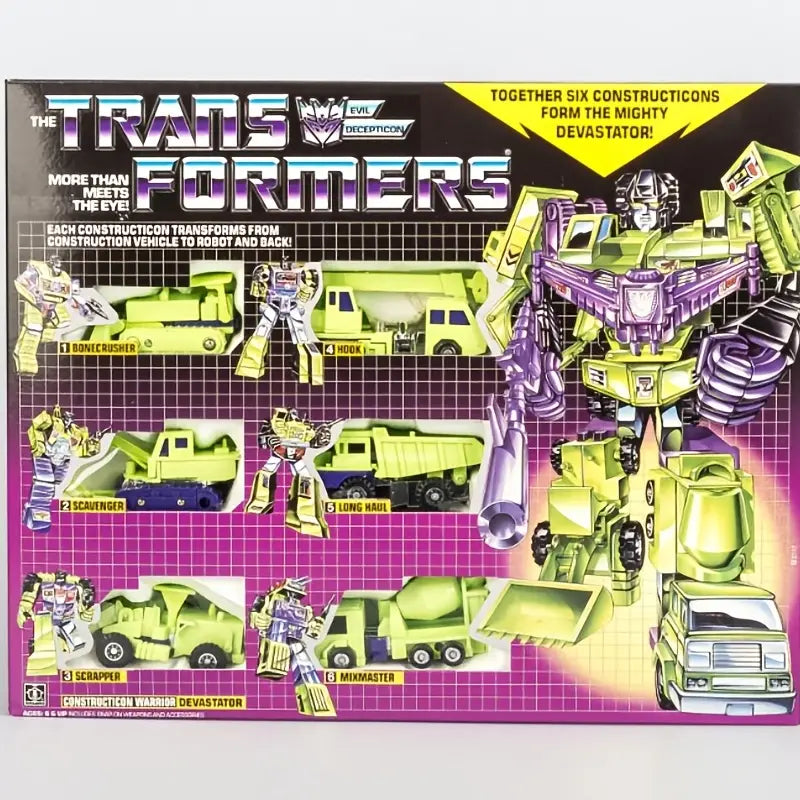 Transformers G1 Re-issue Devastator