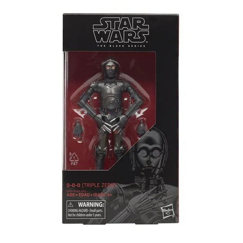 Star Wars The Black Series 0-0-0 (Triple Zero) 6-Inch Action Figure