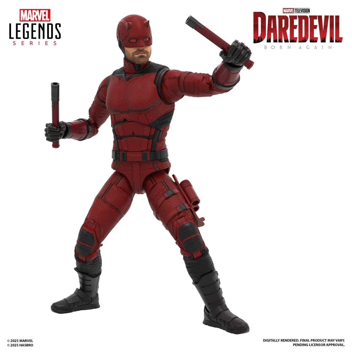 Daredevil: Born Again Marvel Legends Series Daredevil 6-Inch Action Figure