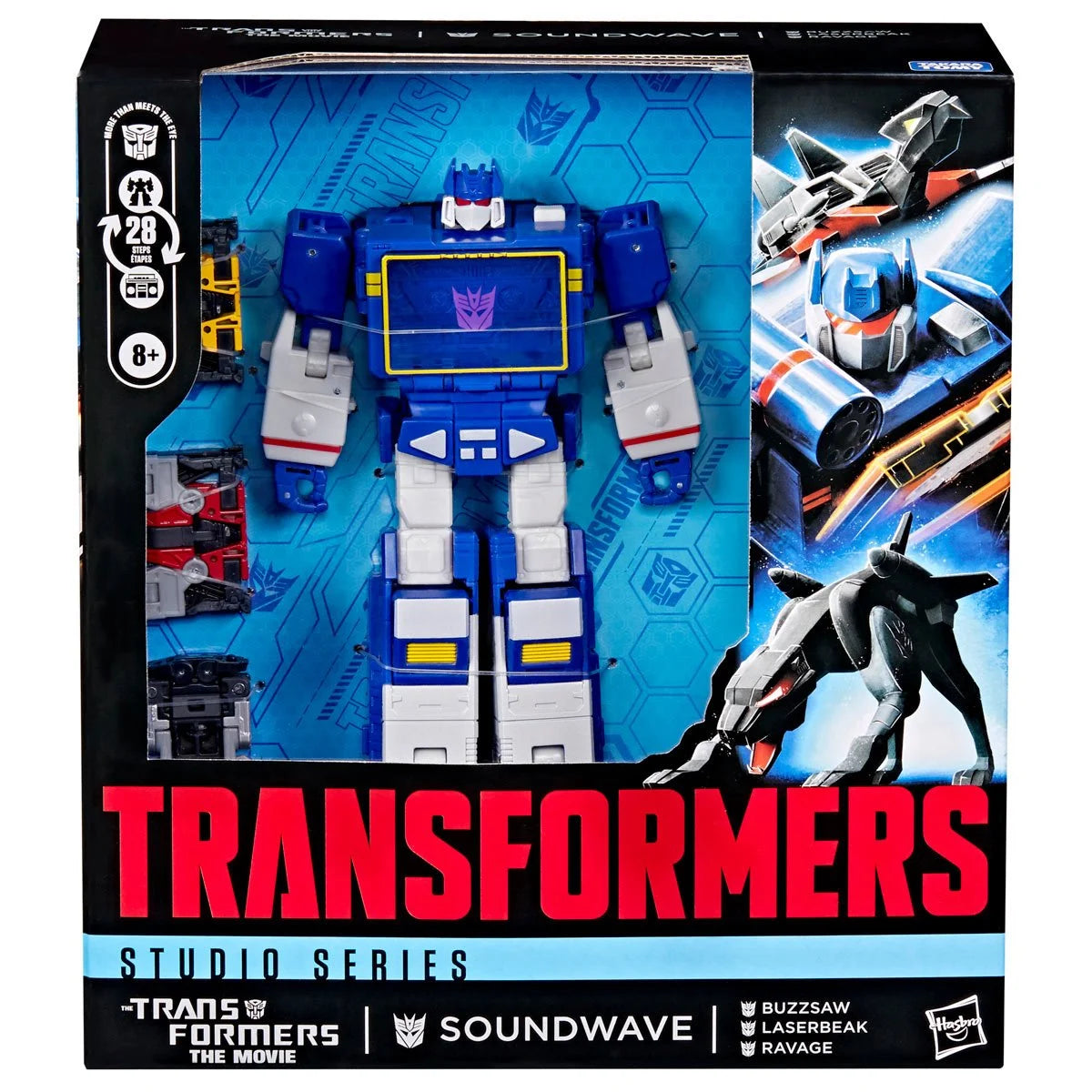 Transformers Studio Series 86 The Transformers: The Movie Leader Class Soundwave
