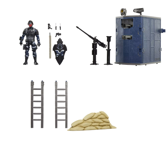 G.I. Joe 6" Classified Series Trench Viper & Cobra Modular Fortification
