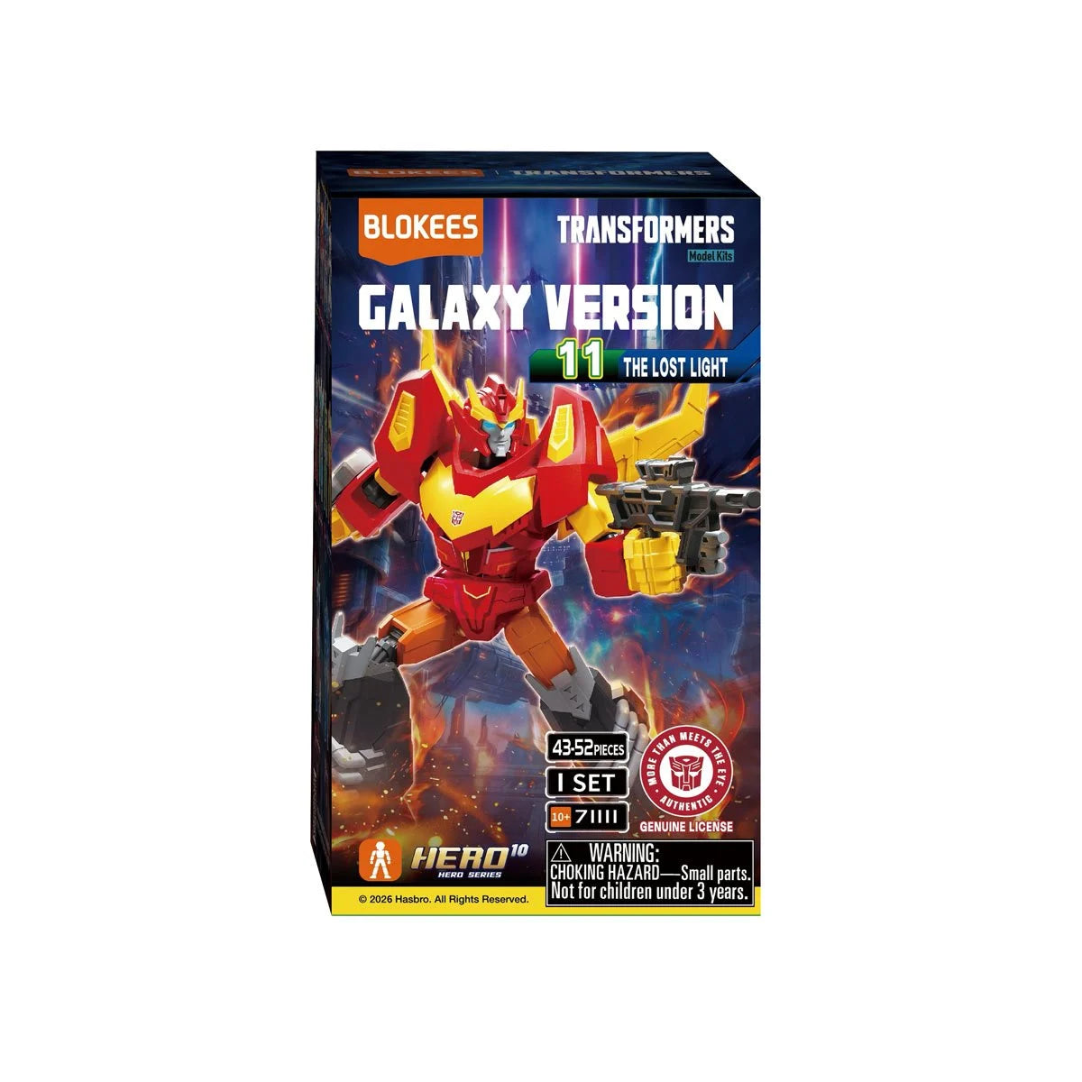 Sold Individually: Transformers Galaxy Version 11 Transformers: The Lost Light Blokees Blind Box Model Kit