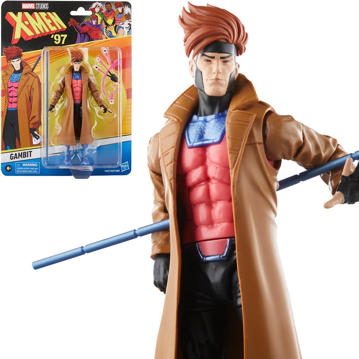 X-Men 97 Marvel Legends Gambit 6-inch Action Figure – Hall of Toys