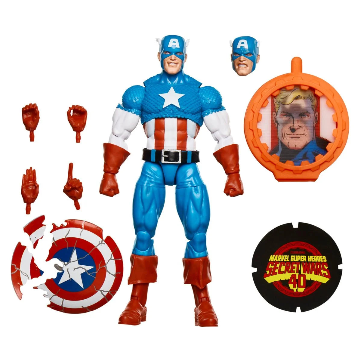 Secret Wars Marvel Legends Captain America 6-Inch Action Figure