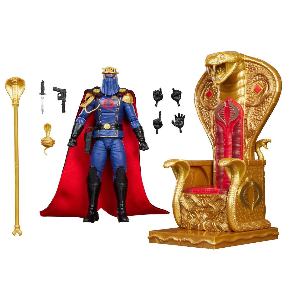 G.I. Joe Classified Series Deluxe Cobra Commander in Dress Uniform 6-Inch Action Figure