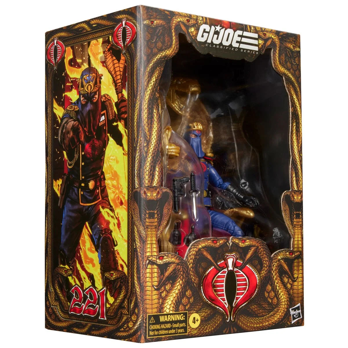 G.I. Joe Classified Series Deluxe Cobra Commander in Dress Uniform 6-Inch Action Figure