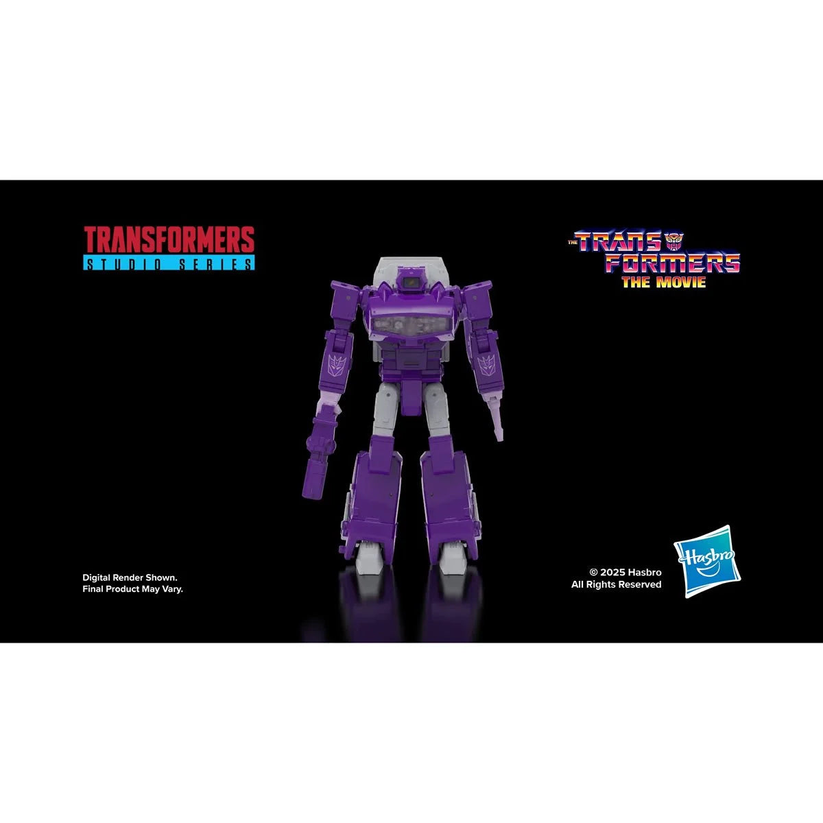 Transformers Studio Series 86 Voyager Class Transformers: The Movie Shockwave