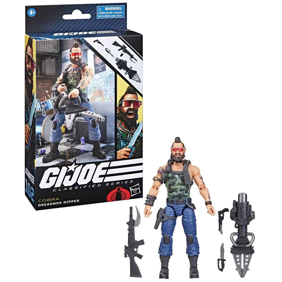 G.I. Joe Classified Series Dreadnok Ripper 6-Inch Action Figure