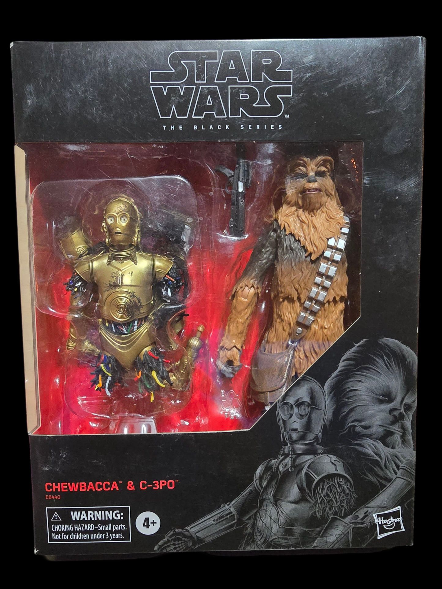 Black series Chewbacca and C-3P0