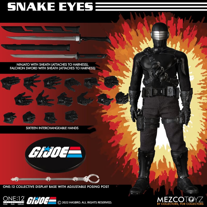 One:12 Collective G.I. Joe: Snake Eyes - Deluxe Edition