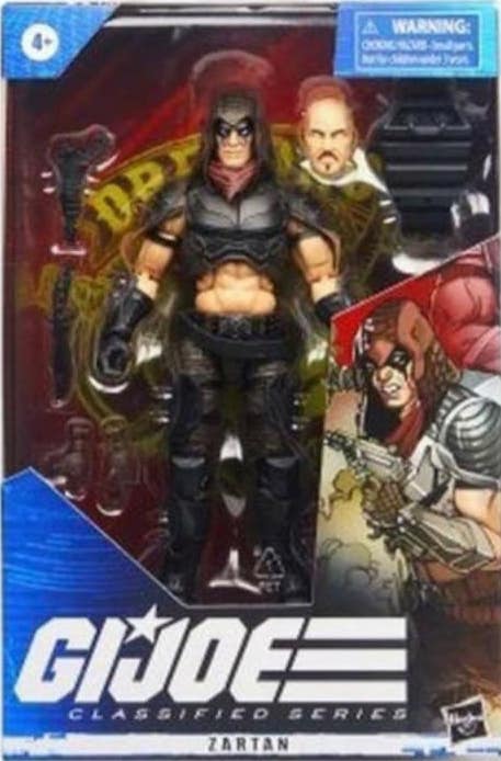 G.I. Joe 6" Classified Series Zartan